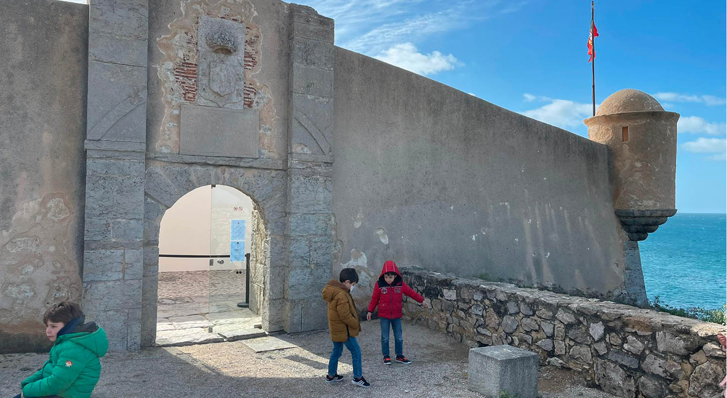 Alunos visitam Forte S. Jorge de Oitavos